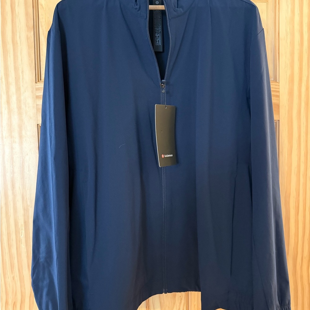 lululemon athletica Zeroed In Blue Men's Track Jacket